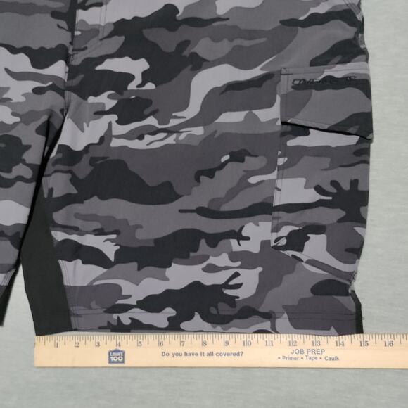 O'Neill GI Jack Traveler Hyper Freak Hybrid Ripstop Shorts Men 50 Black Camo NEW - Picture 10 of 16